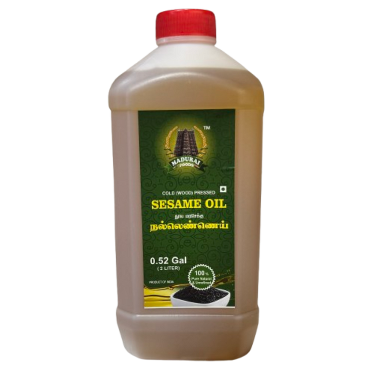 Wooden Rotary Cold Pressed Sesame Oil-2 Ltrs