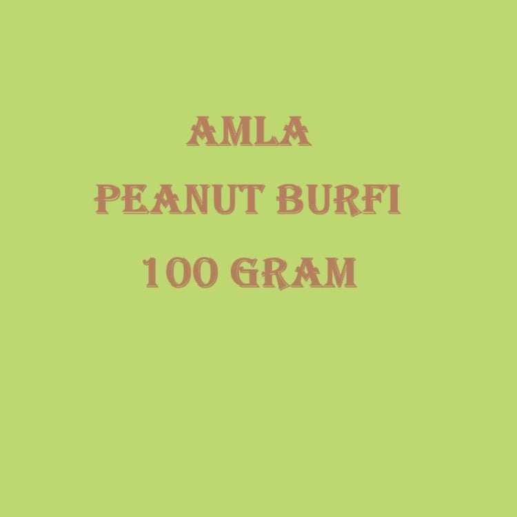Amla Peanut Burfi