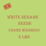 White Seasme Seeds Hand Washed 2lbs Madurai Foods