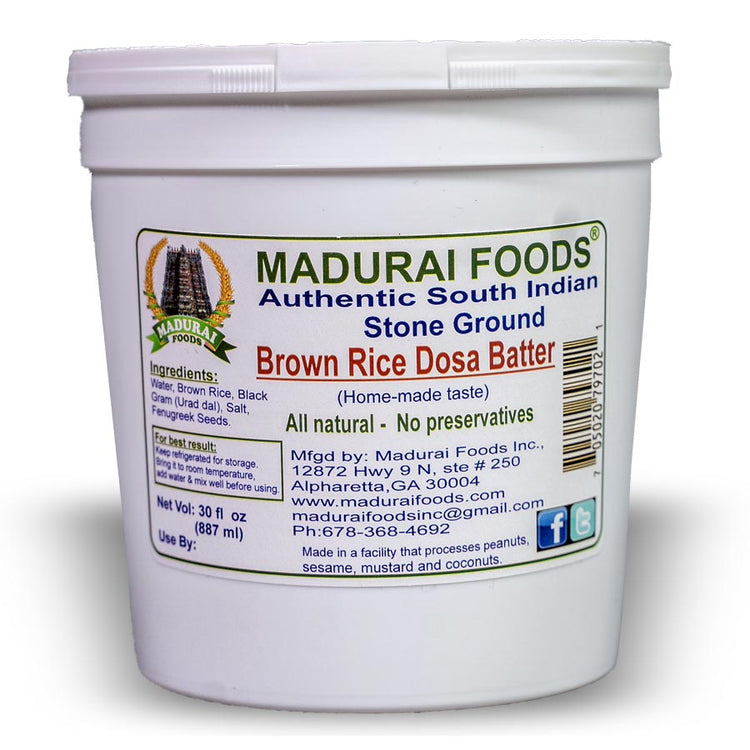 Fresh And Homemade BrownRice Dosa Batter MaduraiFoods