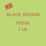 Black Sesame Seeds 1LB Madurai Foods