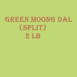 Green Moong Dal (Split)- 2 LB