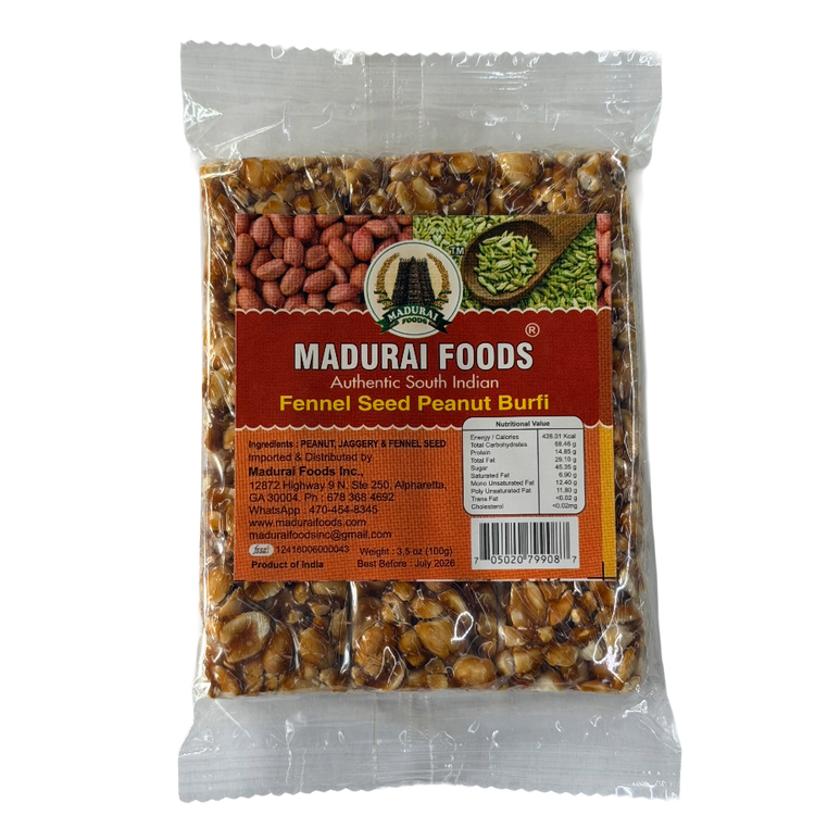 Fennel Seed Peanut Burfi-100 g