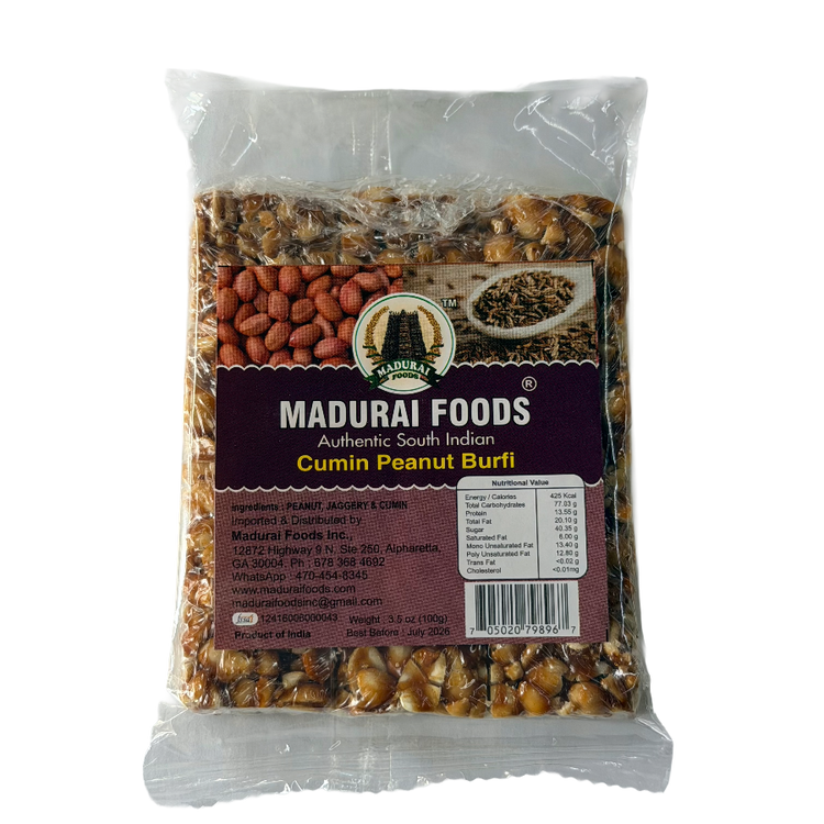 Cumin Peanut Burfi-100 g