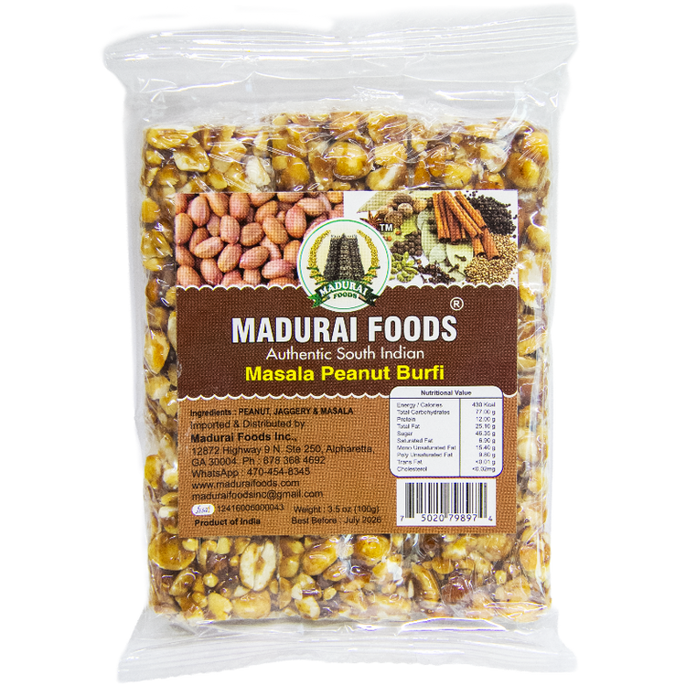 Masala Peanut Burfi-100g