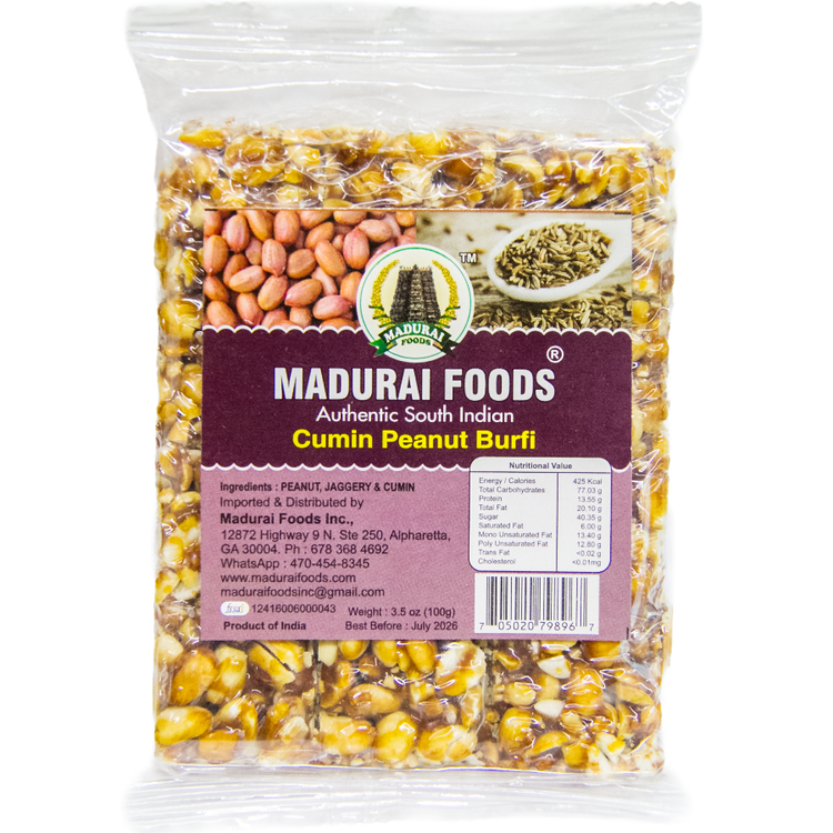 Cumin Peanut Burfi-100 g
