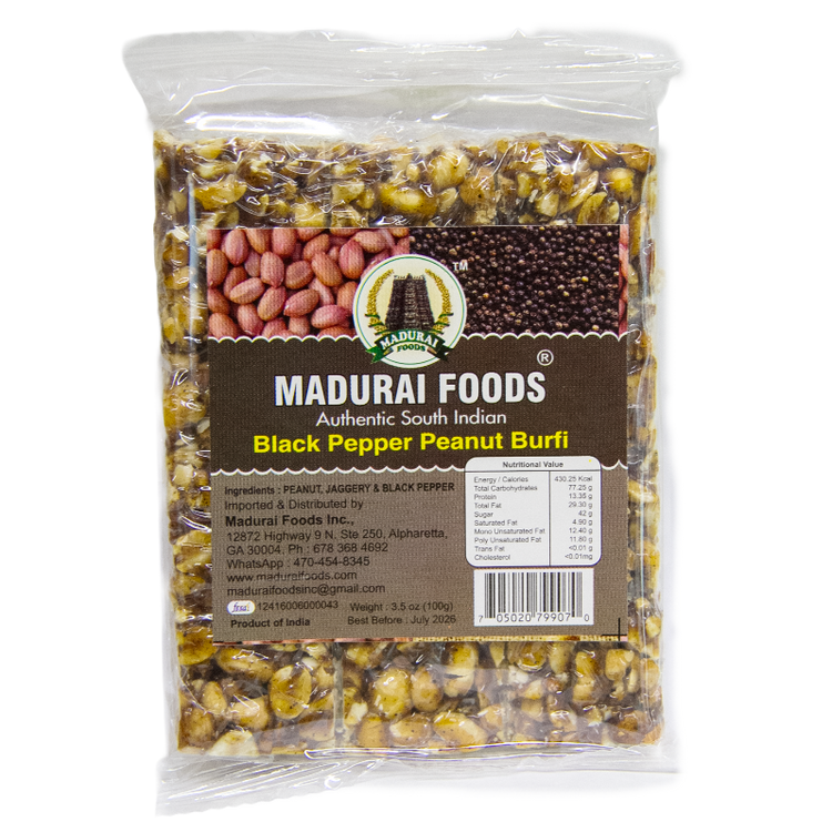 Black Pepper Peanut Burfi-100 g