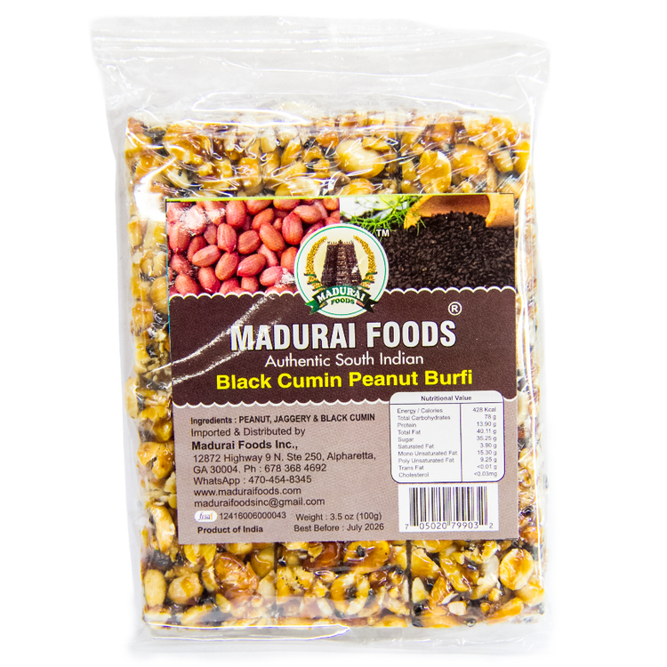 Black Cumin Peanut Burfi-100 g