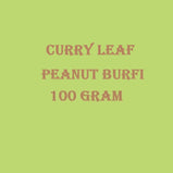 Curry Leaf Peanut Burfi