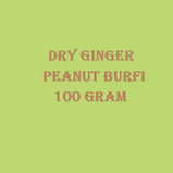 Dry Ginger Peanut Burfi 100g
