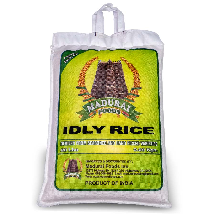 Idly rice -20 lb – Madurai Foods