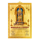 Calender - Palani Murugan - Gold Tamil / English Madurai Foods