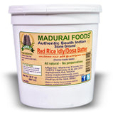 Fresh and Home Made Red Rice Idly Dosa Batter South Indian Stone Ground Madurai Foods