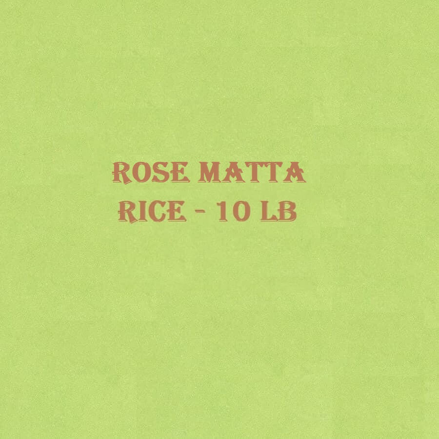 Rose Matta Rice-10 Lb – Madurai Foods